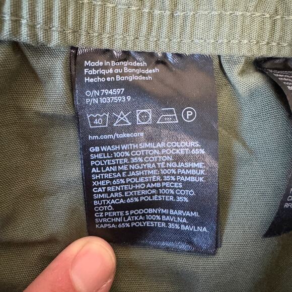 H&M Regular Fit 7" Cotton Shorts US Men's XL New - Picture 5 of 6